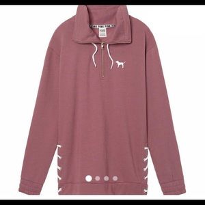 PINK VS pullover used once NO STAINS